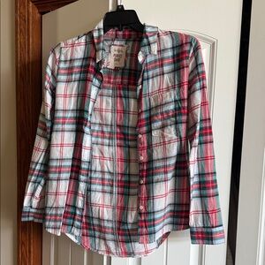 Classic Plaid Long Sleeve Shirt